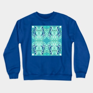 alien multiverse in crazy mad traveling to mictlan ecopop Crewneck Sweatshirt